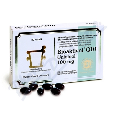 Bioaktivní Q10 Uniqinol 100mg cps.30