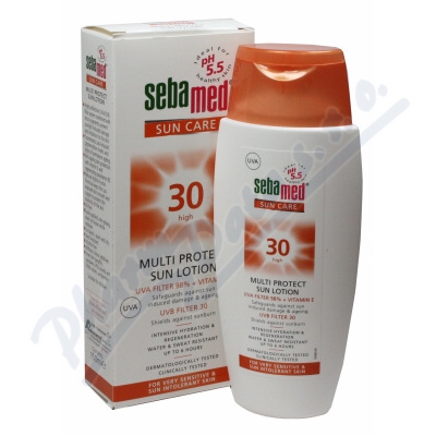 SEBAMED Opalovací mléko OF30 150ml