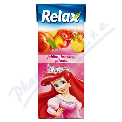 Relax jablko-broskev-jahoda 200ml
