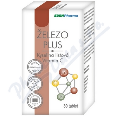 Edenpharma Železo Plus tbl.30