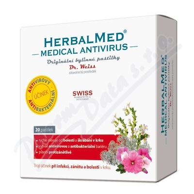 HERBALMED Medical Antivirus Dr. Weiss 20 pastilek