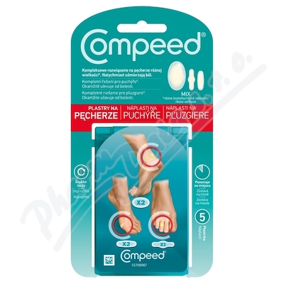 COMPEED náplasti na puchýře mix 5ks