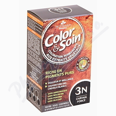 Barva Color&Soin 3N - tmavě hnědá 135ml