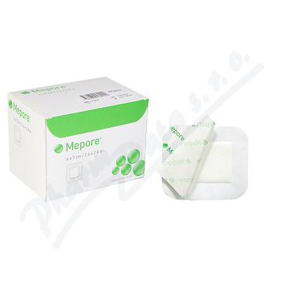 Náplast Mepore 6x7cm 60ks samolepící sterilní