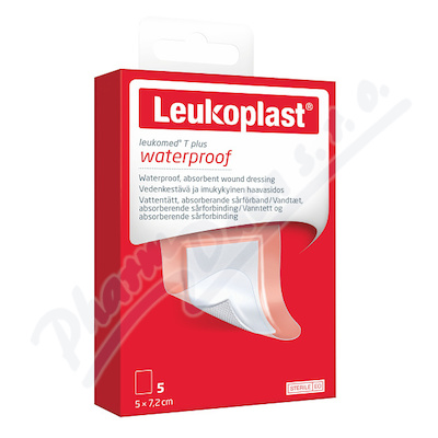 Leukoplast Leukomed T Plus film.krytí 5x7.2cm 5ks