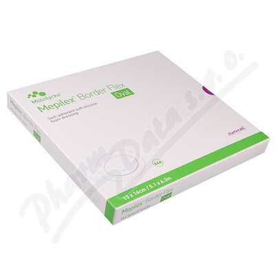 Mepilex Border Flex krytí (ovál) 13x16cm 5ks