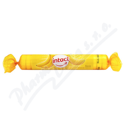 Intact hroznový cukr s vitaminem C Banán 40g