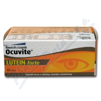 Bausch+Lomb Ocuvite LUTEIN forte tbl.60