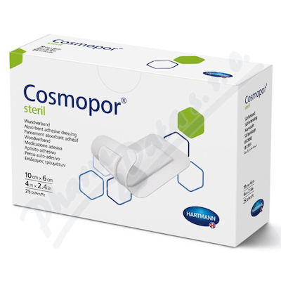 Hartmann Cosmopor náplast sterilní 10x6cm 25ks