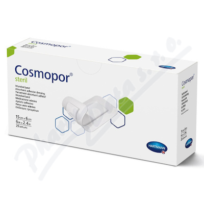 Hartmann Cosmopor náplast sterilní 15x6cm 25ks