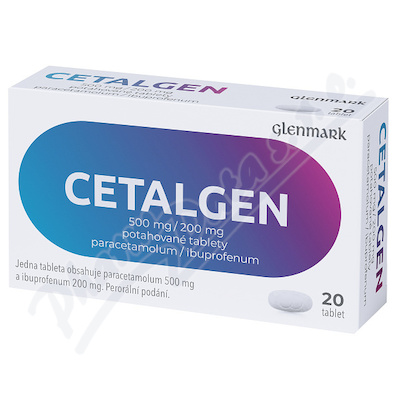 Cetalgen 500mg/200mg tbl.flm.20 II