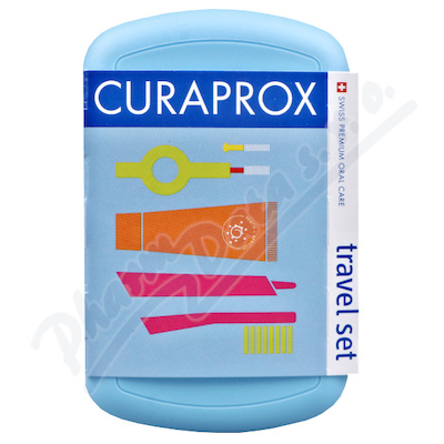 CURAPROX Travel set cestovní sada modrá