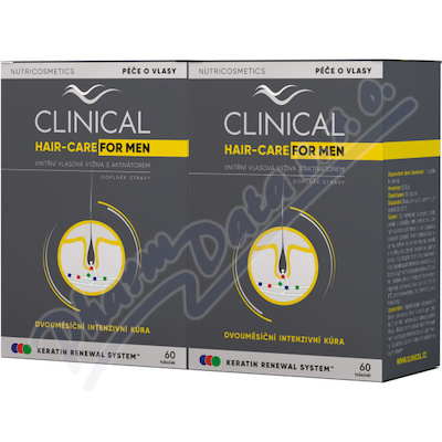 Clinical Hair-Care FOR MEN tob.60 1+1 4měs.kúra