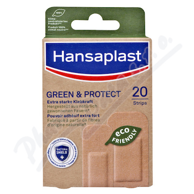 Hansaplast Green&Protect náplast 20ks