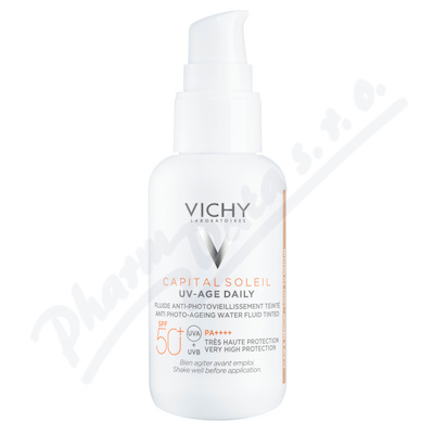 VICHY CAPITAL SOLEIL UV-AGE Fluid tón.SPF50+ 40ml