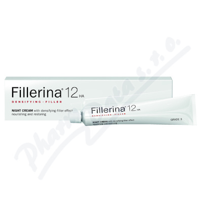 FILLERINA 12HA noční krém proti vrásk.(st.3) 50ml