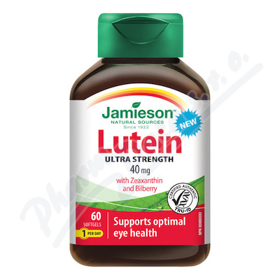 JAMIESON Lutein se zeaxantinem a borůvkami cps.60