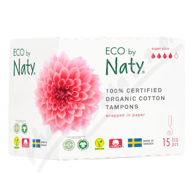 Eco by Naty tampony Super plus 15ks