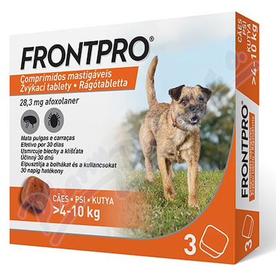 Frontpro 28.3mg 4-10kg žvýkací tbl.3