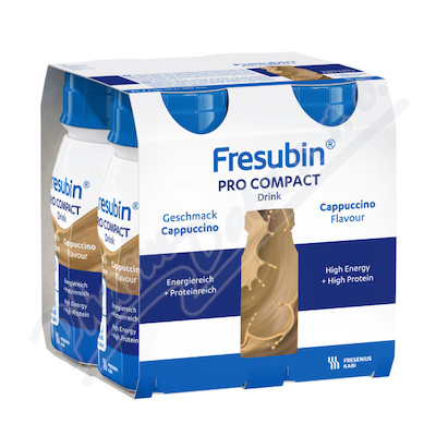 Fresubin Pro Compact Drink Cappucc.por.sol.4x125ml