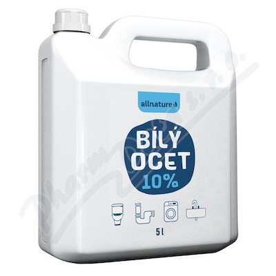 Allnature Bílý ocet 10% 5000ml