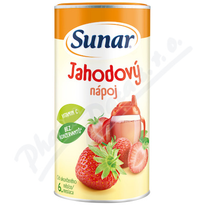 Sunar rozpustný nápoj jahodový 200g