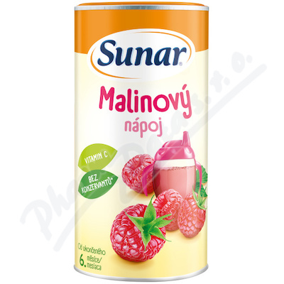 Sunar rozpustný nápoj malinový 200g