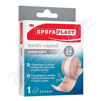 3M Spofaplast 154 Textilní elast.náplast 1mx6cm