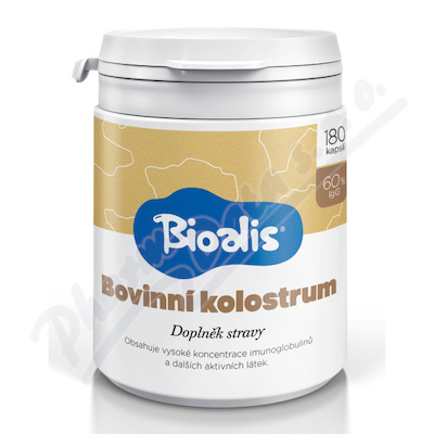 BIOALIS bovinní kolostrum cps.180