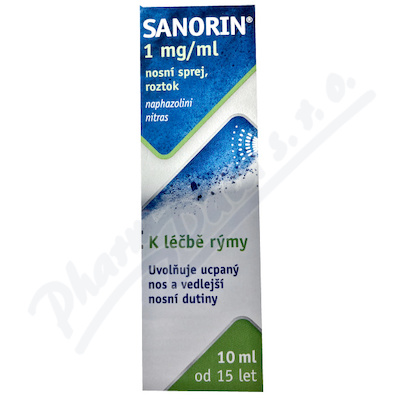 Sanorin 1mg/ml nas.spr.sol.1x10ml