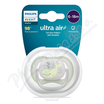 Philips AVENT Šidít.Ultra air 6-18m chlap./obr.1ks