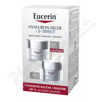 Eucerin HYALURON-FILLER+3xEF.den+noc.kr.2x50ml2024