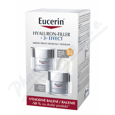 Eucerin HYALURON-FILden.kr.SPF30+noč.kr.2x50ml2024