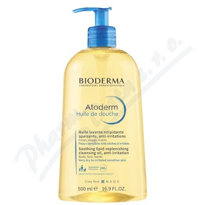 BIODERMA Atoderm sprchový olej 500ml