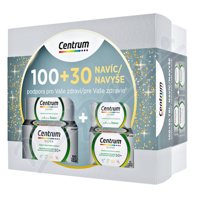 Centrum Silver 50+ tbl.100+30 dárkové balení