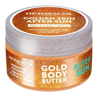 Dermacol AFTER SUN balzám se třpytkami 200ml