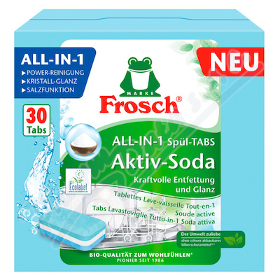 Frosch Activ-Soda All-in-1 tablety do myčky 30ks