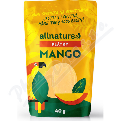 Allnature Mango plátky 40g