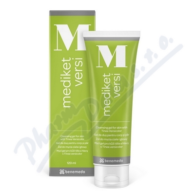 Mediket Versi mycí gel Pityriasis versicolor 120ml