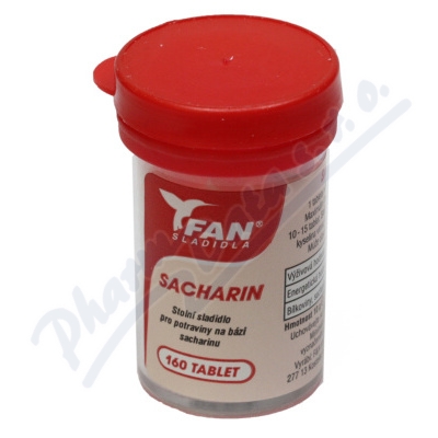 Fan sladidlo Sacharin 10g/160 tablet