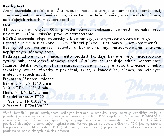 PURESSENTIEL Čistící sprej 200ml