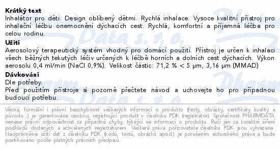 Microlife Inhalátor NEB 400 pro děti