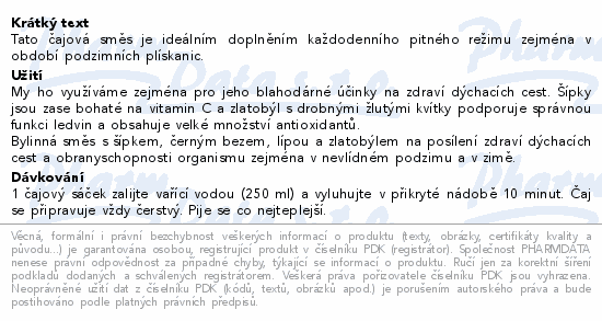 LEROS Cesty dýchací čaj 20x1.5g