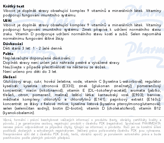 Vibovit Polar jelly 50ks limitovaná edice