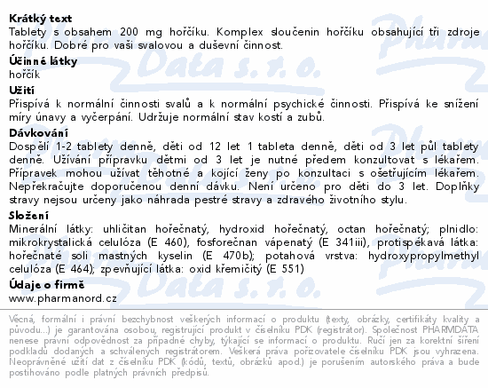Pharma Nord Bioaktivní Magnézium tbl.150