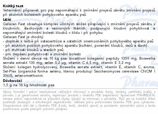 Gelacan Fast 150g