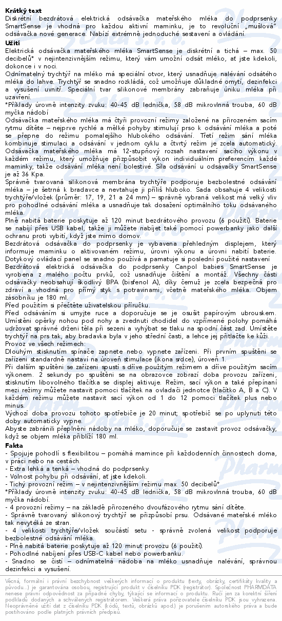 Canpol babies Elekt.odsávačka do podprs.SmartSense