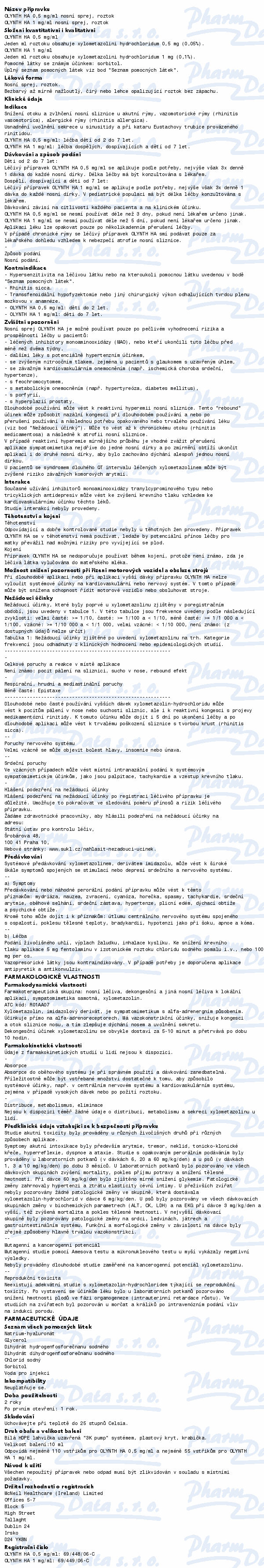 Olynth HA 1mg/ml nas.spr.sol.10ml