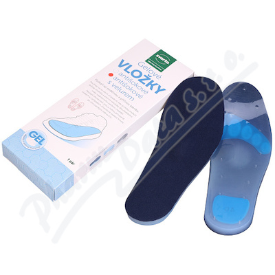 svorto 125 Gelové vložky antišok s velurem 37-38