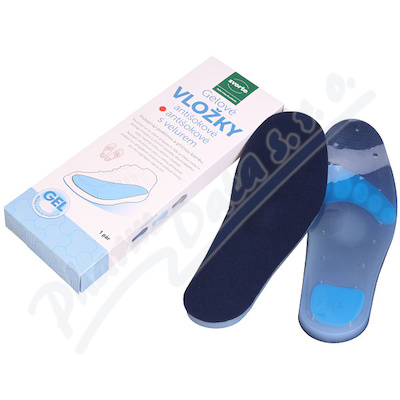 svorto 125 Gelové vložky antišok s velurem 43-44